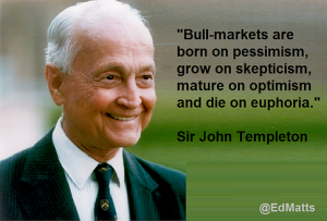 John Templeton - A Few Words About Stock Market Crashes